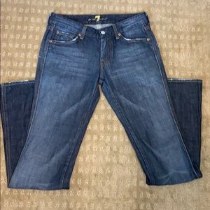 7 For All Mankind boot cut jeans